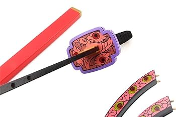 Amazon.co.jp: Moon Flower 鬼滅の刃 コスプレ道具 十二鬼月 黒