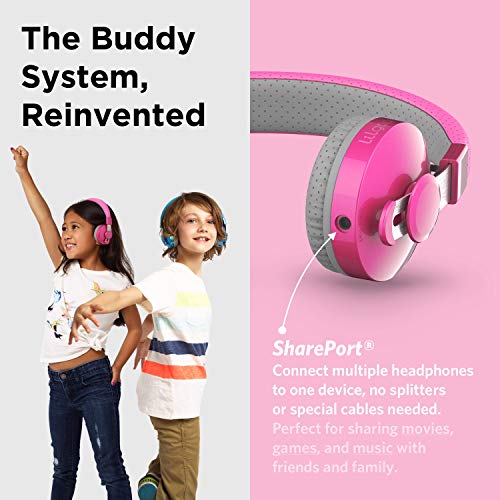 LilGadgets Untangled Pro Wireless Kids Headphones – Pink — view 5
