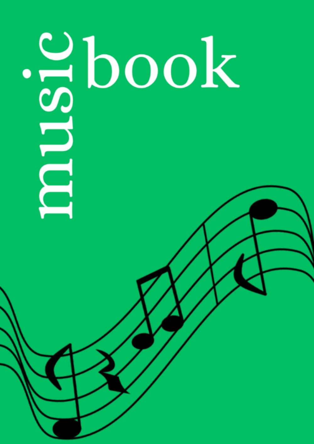 Cahier de musique A4 de 300 pages et 12 portées pour solfège et chant