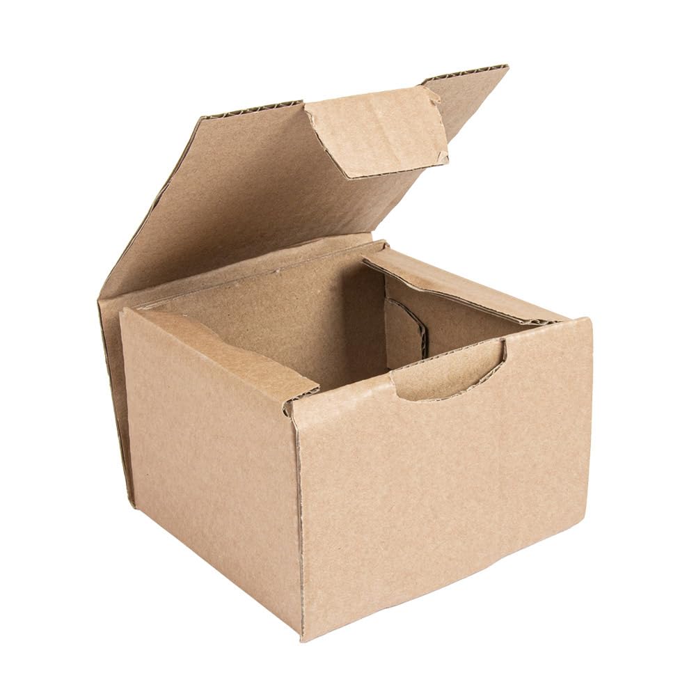 Pudełko do wysyłki pocztowej 12 x 10 x 8 cm naturalny karton - 50 un.
