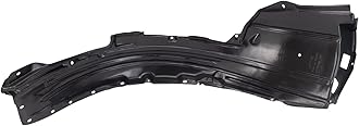 TRQ Inner Fender Liner Set Compatible with 2007-2012 Acura RDX AC1248122 AC1249122