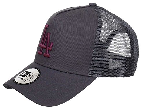 New Era Los Angeles Dodgers Gray Edition A-Frame Adjustable Trucker Cap - One-Size