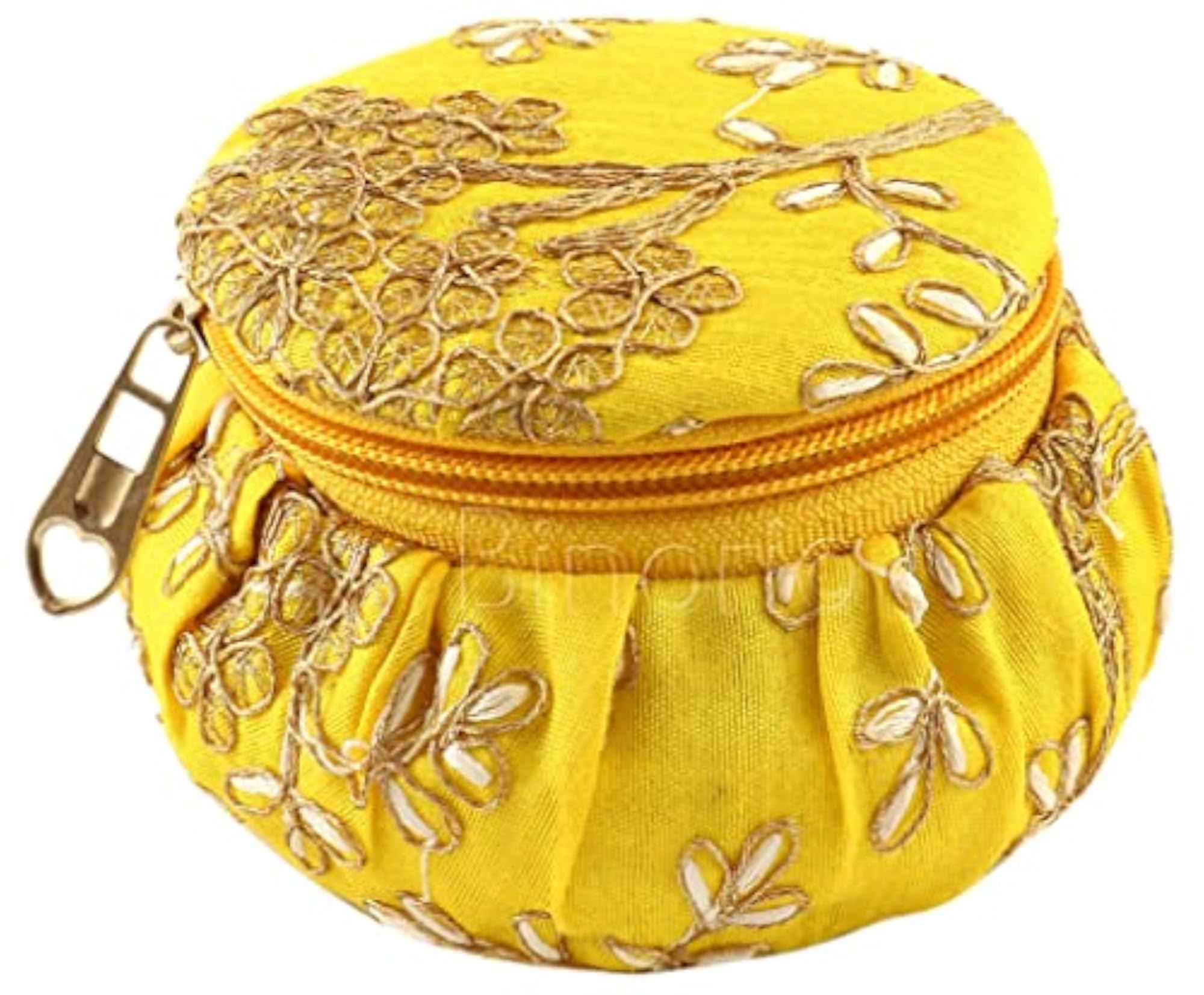 Rajasthani Style Royal Clutch Silk Jewelry Box Combo