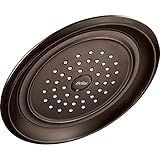 Delta Faucet Single-Spray Touch-Clean Rain Shower Head, Venetian Bronze RP48686RB , 0.5