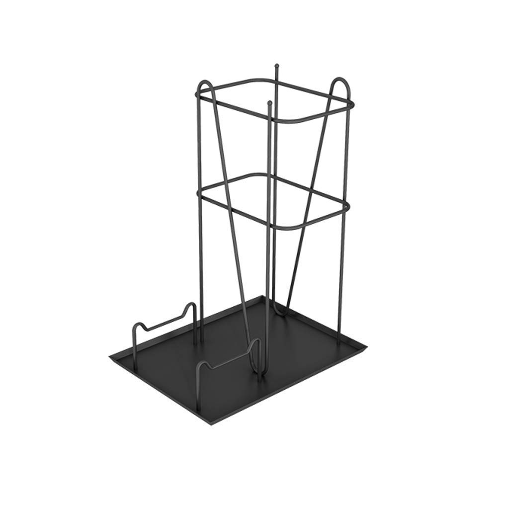 GHHVFEC Metal Umbrella Stand, Wrought Iron Storage Holder, Stylish Home Decor, Umbrella Bucket, Space-Saving nizer, Entryway Accessory, Durable and Elegant Design