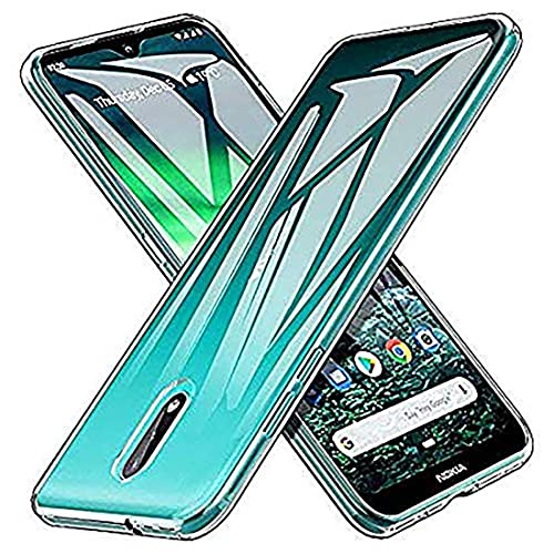 Image of COVERBLACK Transparent Back Cover for Nokia TA-1209 / Nokia 2.3 - Transparent