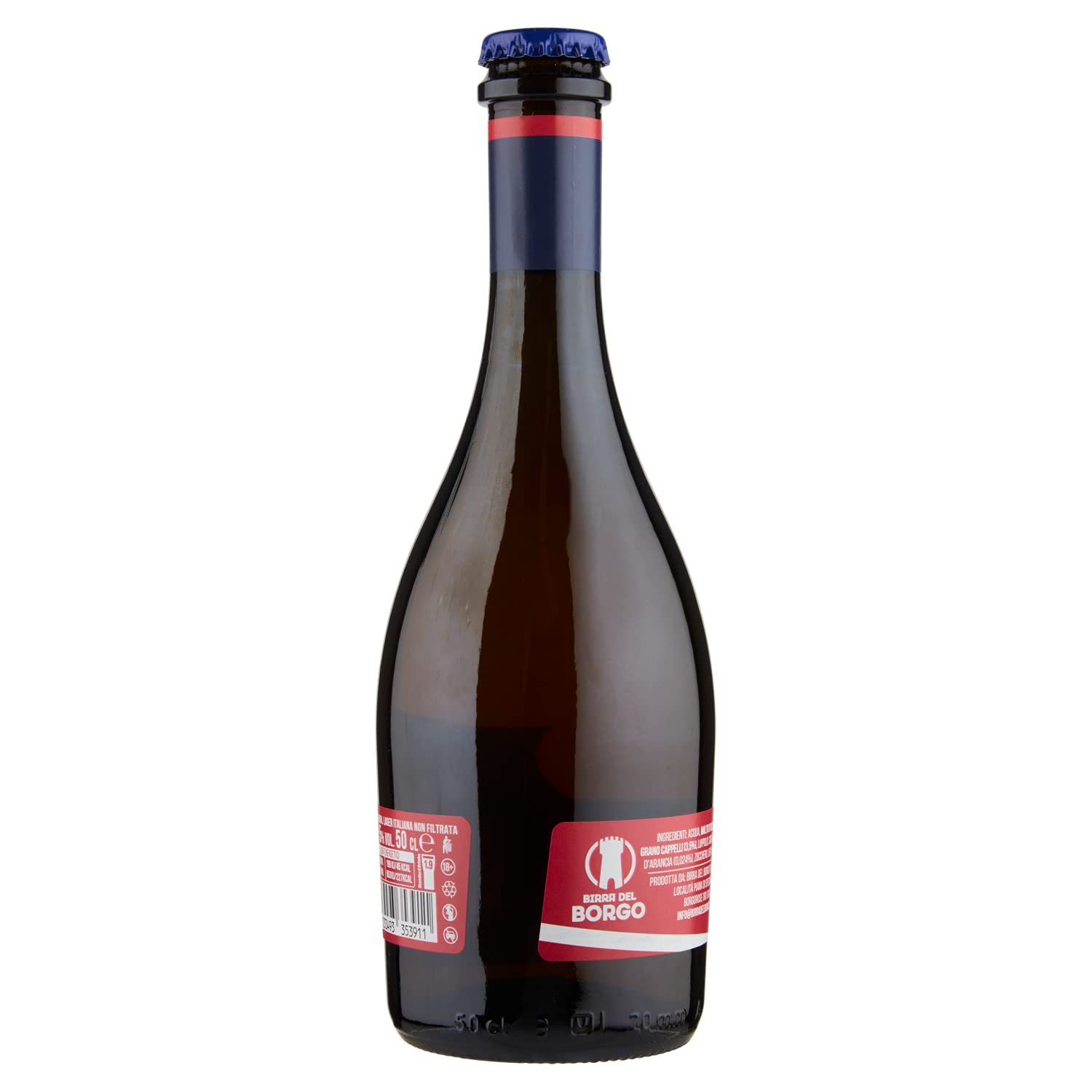 Birra Del Borgo Lisa, Birra Bottiglia - Pacco da 12x50cl