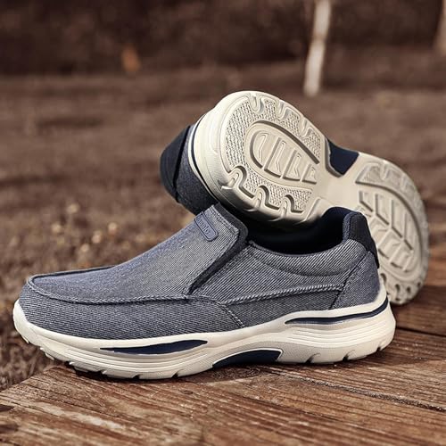 Men's Slip on Shoes Casual Loafers Walking Shoes Comfortable Orthopedic Shoes Lightweight Non Slip Sneakers with Arch Support4