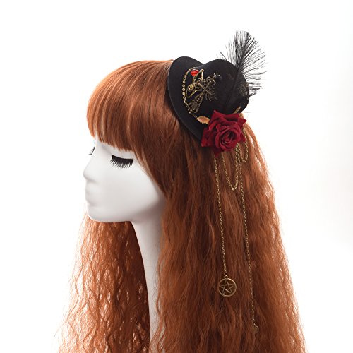 GRACEART Steampunk Mini Top Hat Costume Accessory(Size: S) steampunk buy now online GRACEART Steampunk Mini Top Hat Costume Accessory(Size: S) steampunk buy now online