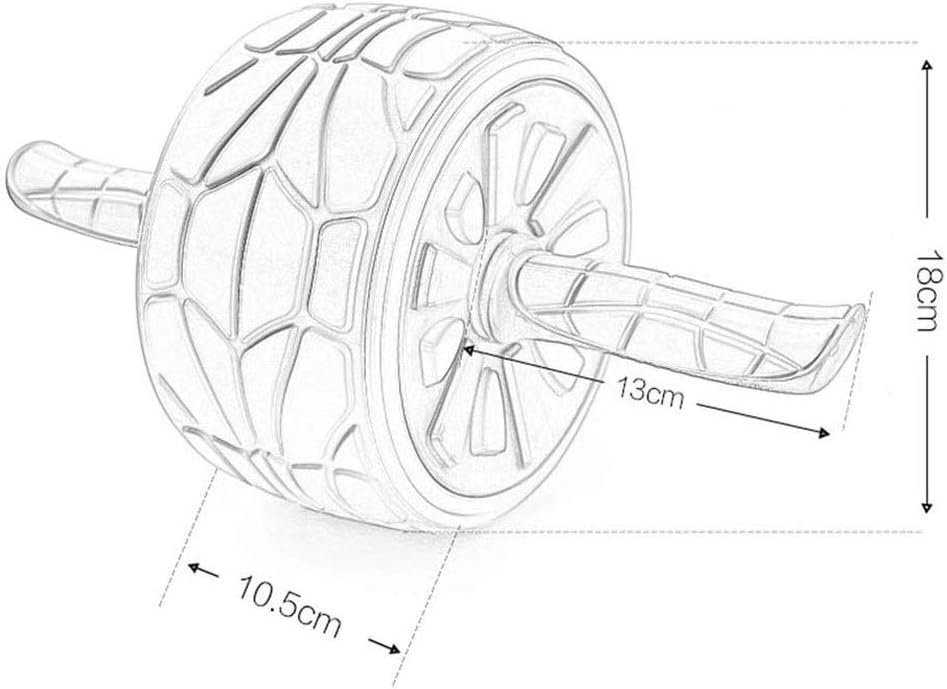 Abdominal Muscle Wheel - Men's Home Mute Fitness Equipment Automatic Rebound Abdominal Muscles Female Thin Belly Roller