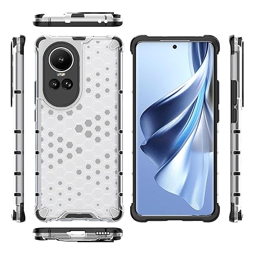 Image of Glasgow Back Case Cover Compatible with [ Oppo Reno10 5G / Reno 10 5G ] (Stylish Design) - Transparent