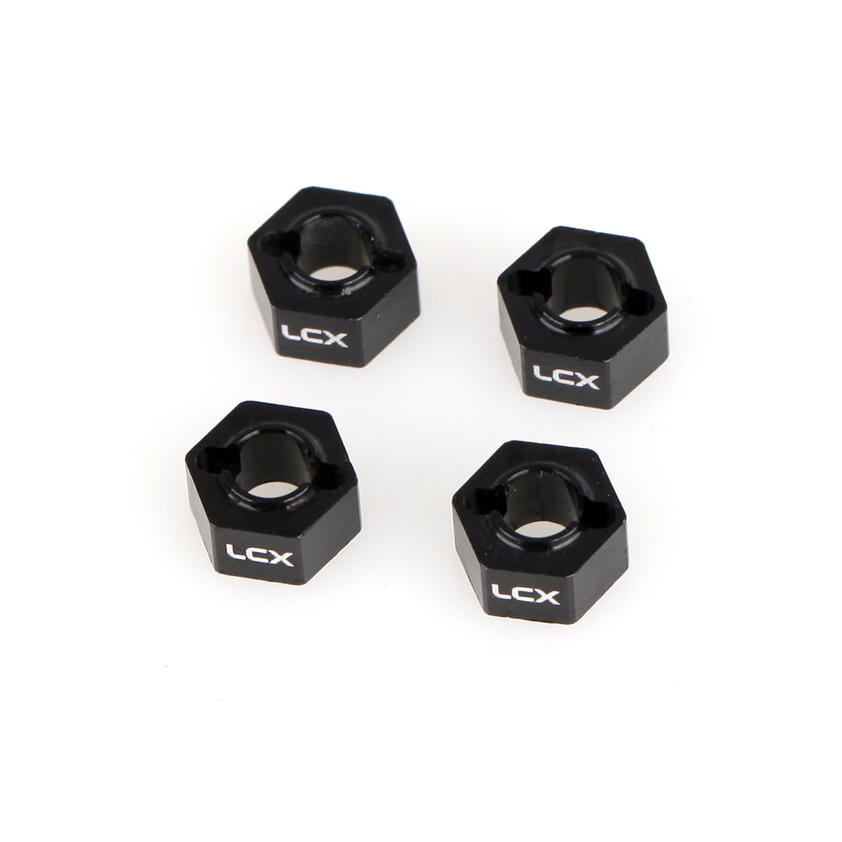 LCX Racing RC Car CNC Machined Aluminum 8mm Wheel Hex system for LOSI 1/16 Mini-B Buggy 1/18 Mini-T 2.0 Stadium Truck