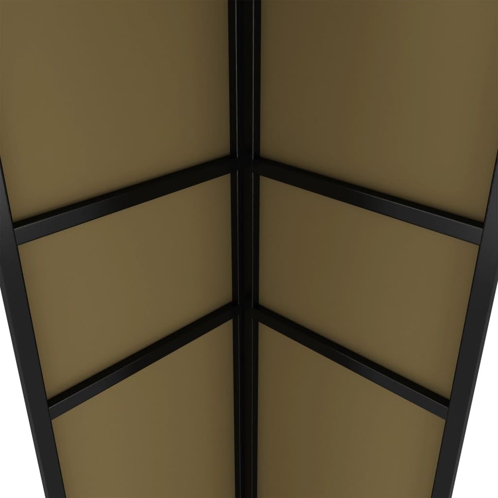 Pawilon z podwójnym dachem, 3 x 6 m, kolor taupe, poliester 180 g/m², malowany proszkowo, namiot ogrodowy z powłoką UV, wodoszczelny i wiatroszczelny, do użytku na zewnątrz, do ogrodu, na