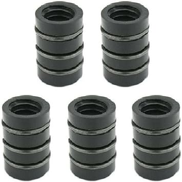 Set of 5 For MIG Welding Nozzle Insulator Adapters 32 for Lincoln For Magnum 200 Compatible with 22 Series Nozzles Resin Insulation for Welding Gas Tubes