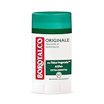 Borotalco, Deodorante Stick Originale, Formula Senza Alcool e Sali di Alluminio, con Talco a Cristalli Attivi, Tripla Protezione Asciutta, Profumo di Borotalco – Formato da 40 ml