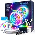 GUPUP LED Strip Lights,Rope Lights,Bluetooth APP Control,Color Changing Light Strip,Lights sync with Music,para cuarto,LED Lights for Bedroom...