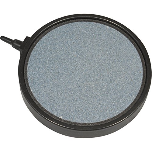 132mm (5 Inch) Round Heavy Airstone Aeration for Koi Ponds & Aquariums Air Stone for Larger Pump Bubble Diffuser for Outdoor Garden Pond Aquatic Hydroponic Fish Tank
