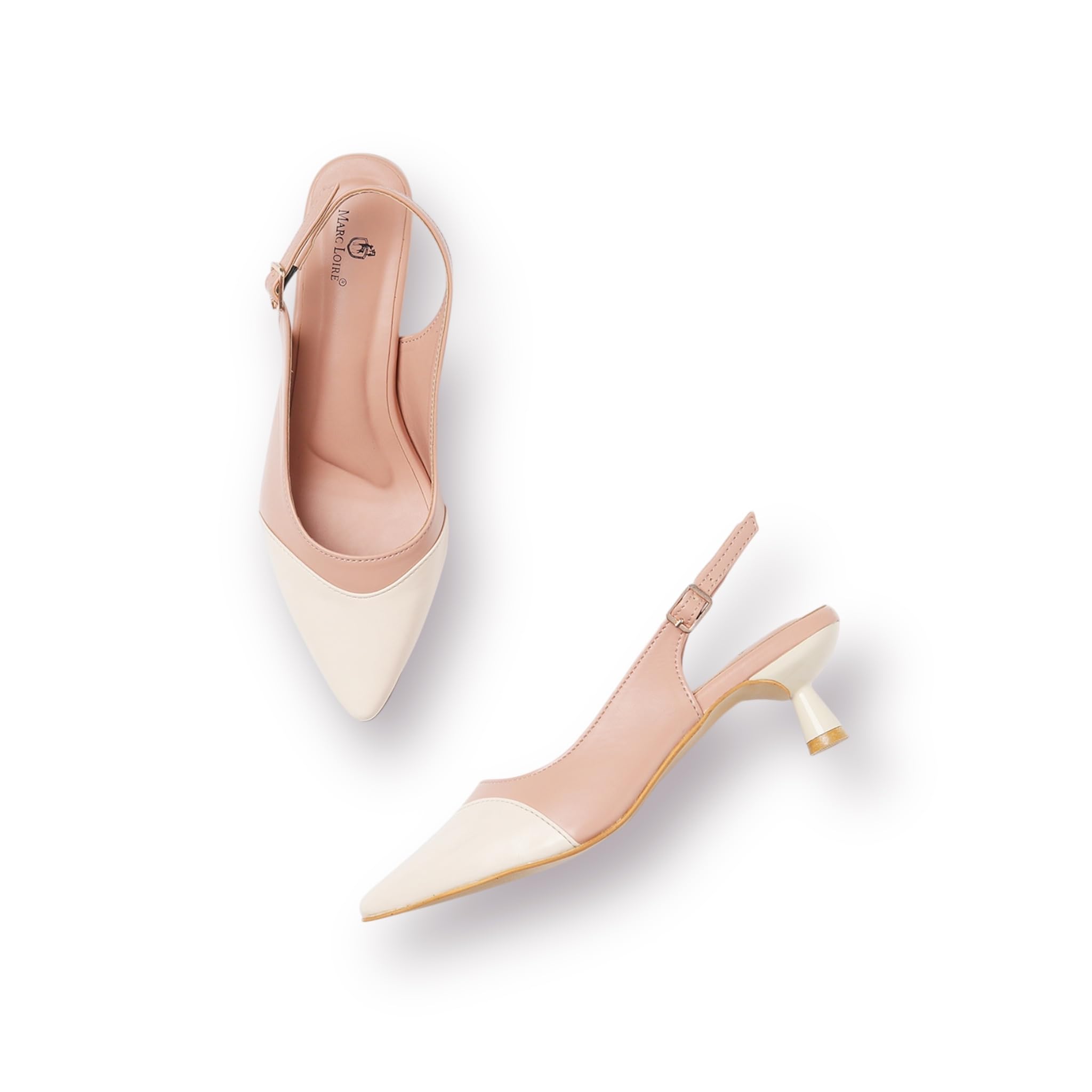 marc loire Women Solid Pointed Toe Pump Shoes with Stilettoes Heels for Parties and Formal Occasions-picture-23