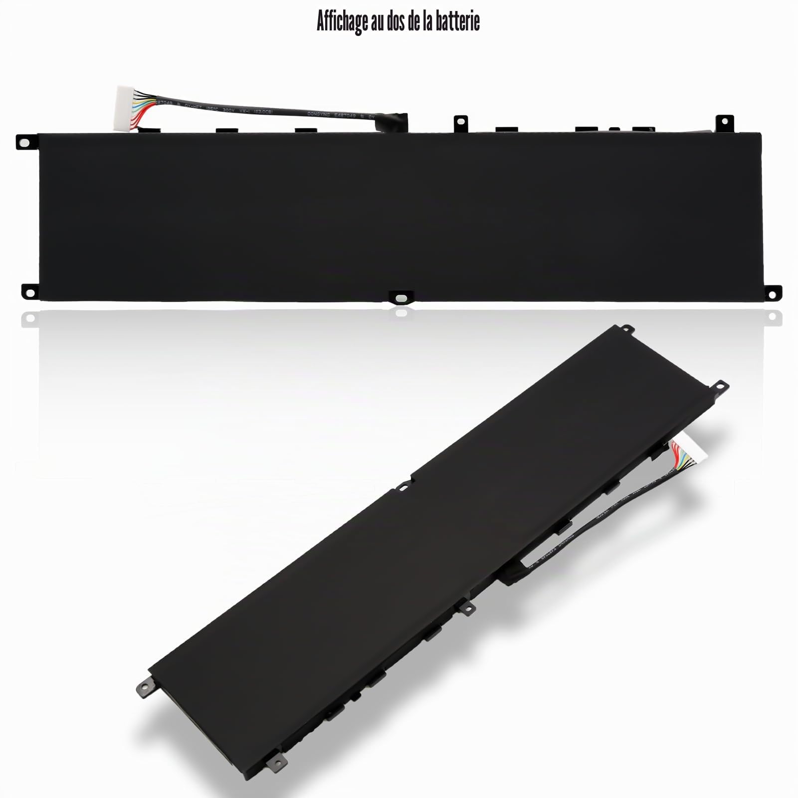 BLESYS 65Wh BTY-M57 Batterie pour MSI GP66 GP76 Leopard 10UE 10UG 10UH 11UE 11UG 11UH pour Vector GP66 GP76 12UE 12UG 12UH 12UGS 12UHS 12UHSO 12UEO 12UGSO GP66HX GP76HX 12UGS 12UHS Series