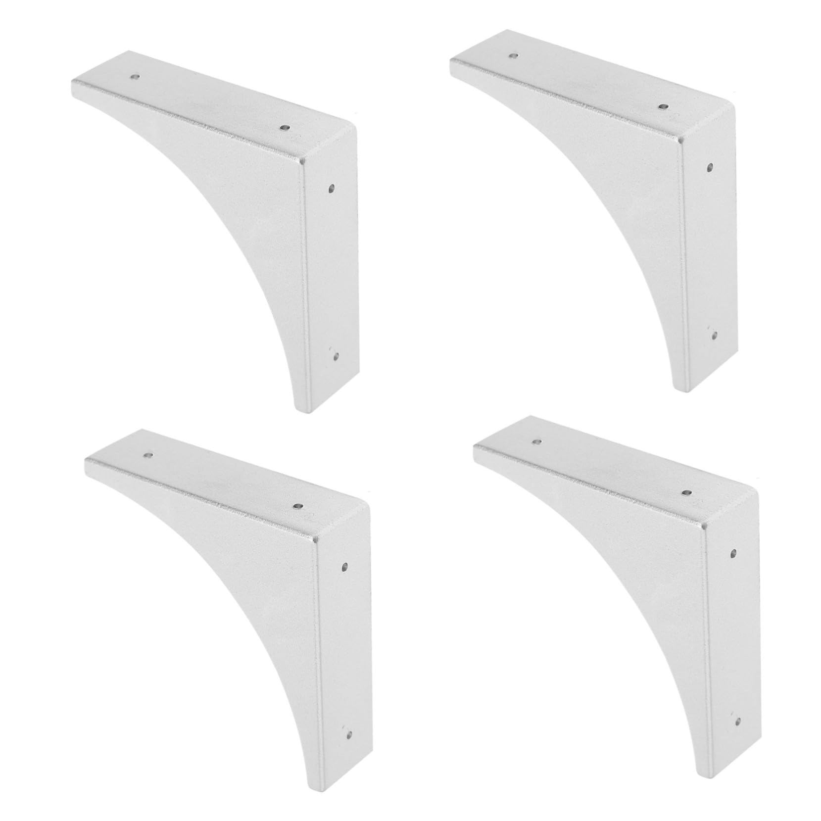 Housoutil 8 Piezas Protector De Esquinas En Forma De l Protectores De Esquina para Bebés Protector De Esquina para Muebles Plata Esquina Cubre La Seguridad del Bebé Armario Blindaje Bronce