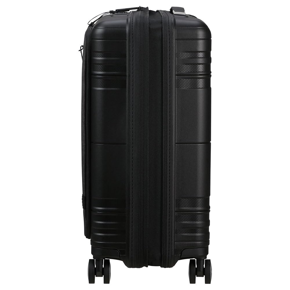 American Tourist Hello Cabin - Spinner S, rozszerzony bagaż podręczny, 55 cm, 39/45 L, Grey (Grey Melange)