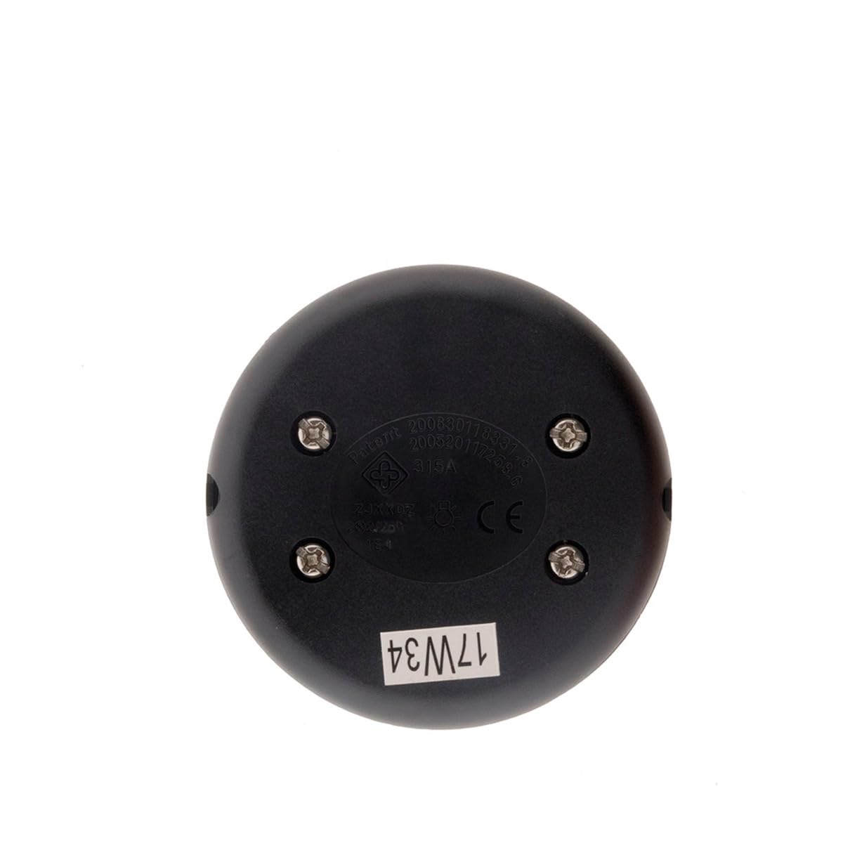 Interrupteur Pedale OMIGA Interrupteur à Pied Rond 250 V /5 A Interrupteurs à Pied Pour Lampe Inline 2 Ou 3 Ligne Remplacement Pour Lampe De Sol Et Lampe De Table (Noir / 1 Pièces Interrupteur Pied