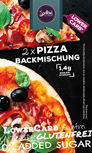 Lower Carb* Pizza von Soulfood LowCarberia 2x Pizza