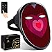 megoo maschera led viso con bluetooth programmabile grafica personalizzata,maschera led da festa di carnevale in costume di compleanno,maschera di halloween led,I regali giocattolo più belli del 2022