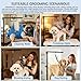 Dog Grooming Arm with Clamp Hammock with Back Buckle , Adjustable Pet Grooming Table for Small Dogs at Home, Heavy Duty Dog Grooming Stand & Sling for Nail Trimming, Groomers Helper Kit, Carrying Case