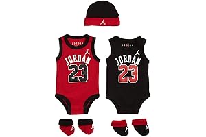 5-Pack Baby Jordan 0-6M Jersey Bodysuit
