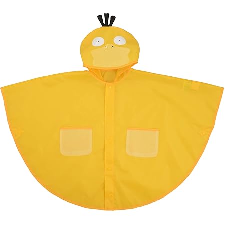 Amazon Co Jp ポケモンセンターオリジナル 収納バッグ付きレインポンチョ コダックはノーてんき キッズサイズ ホビー