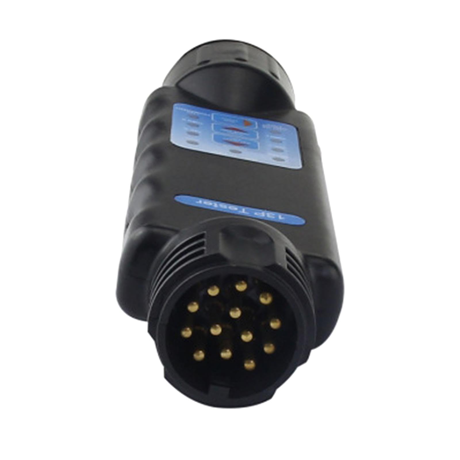 F Fityle Probador de Conector de RV de Remolque Tester de 12V de Remolque de Remolque de Remolque Probador