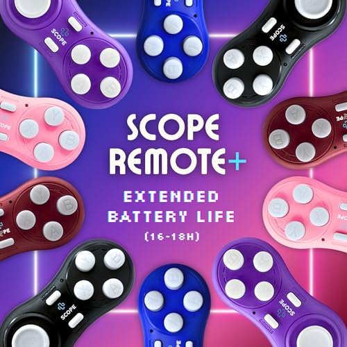 Image of Scope Remote- Remote for Anki. Customizable with Anki Add-on, Compatible with Windows, Mac, iOS, iPad, Android. Quizlet Compatible Controller. Limited Cardiology Edition, Plus (16-18 Hours Battery)