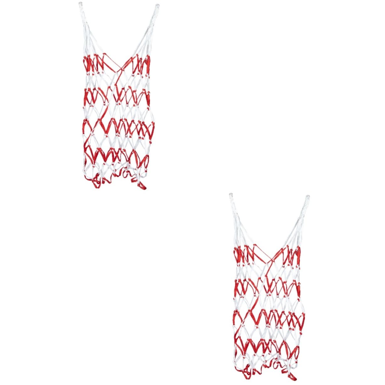 BESPORTBLE 2pcs Basketball Bag Mesh Large Capacity Soccer Ball Storage Net Volleyball Gym Balls Net Bag Sports