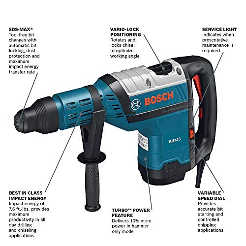 Bosch Rh745 1-3/4-Inch Sds-Max Rotary Hammer #TOP1