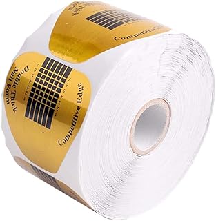 قوالب إطالة الأظافر على شكل حدوة حصان، ورق لأظافر الأكريليك وجل بالأشعة فوق البنفسجية، أداة تجميل الأظافر، عبوة من 500 قطعة