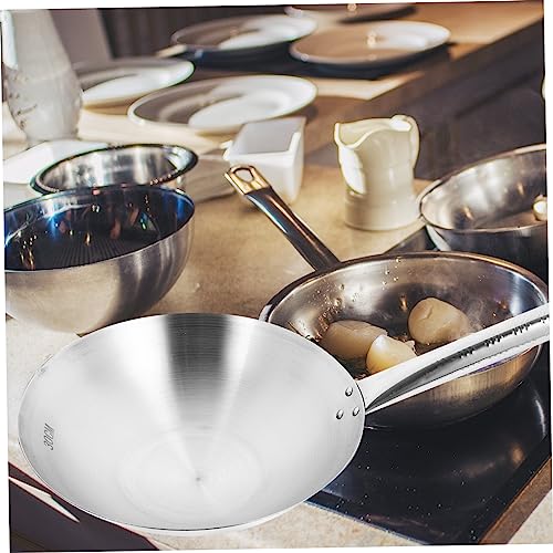 Wok de Acero Inoxidable VICASKY Resistente y Ligero miniatura 5