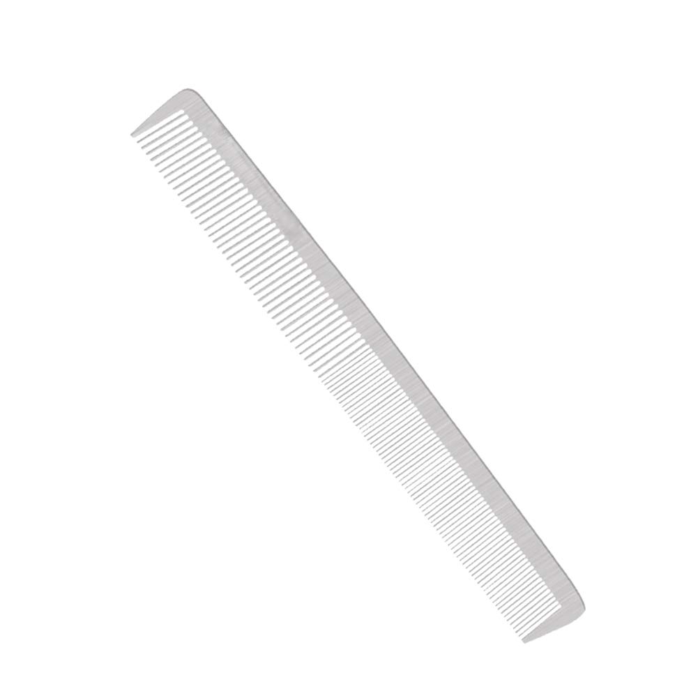 Stainless Steel Hair Comb - Anti Static Fine Teeth Barber Rat Tail Comb for Women & Men