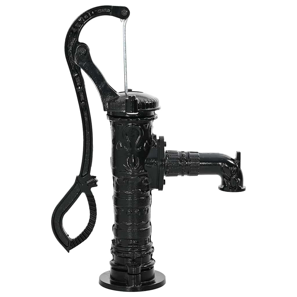 vidaXL Bomba de Agua Manual de Jardín de Hierro Fundido Riego Patio Terraza