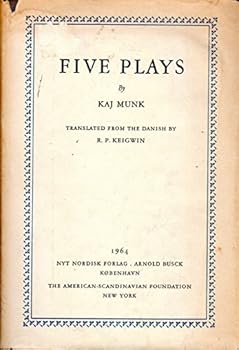 Hardcover Five Plays by Kaj Munk Book