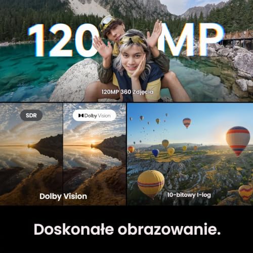 Insta360 X6-8K 360 Camera with 1/1.1'' Sensors