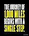 Focus and Zeal Hard Work Inspirational Posters; Motivational Success, Determination and Goal Quotes, 8x10 Inches, Set of 4