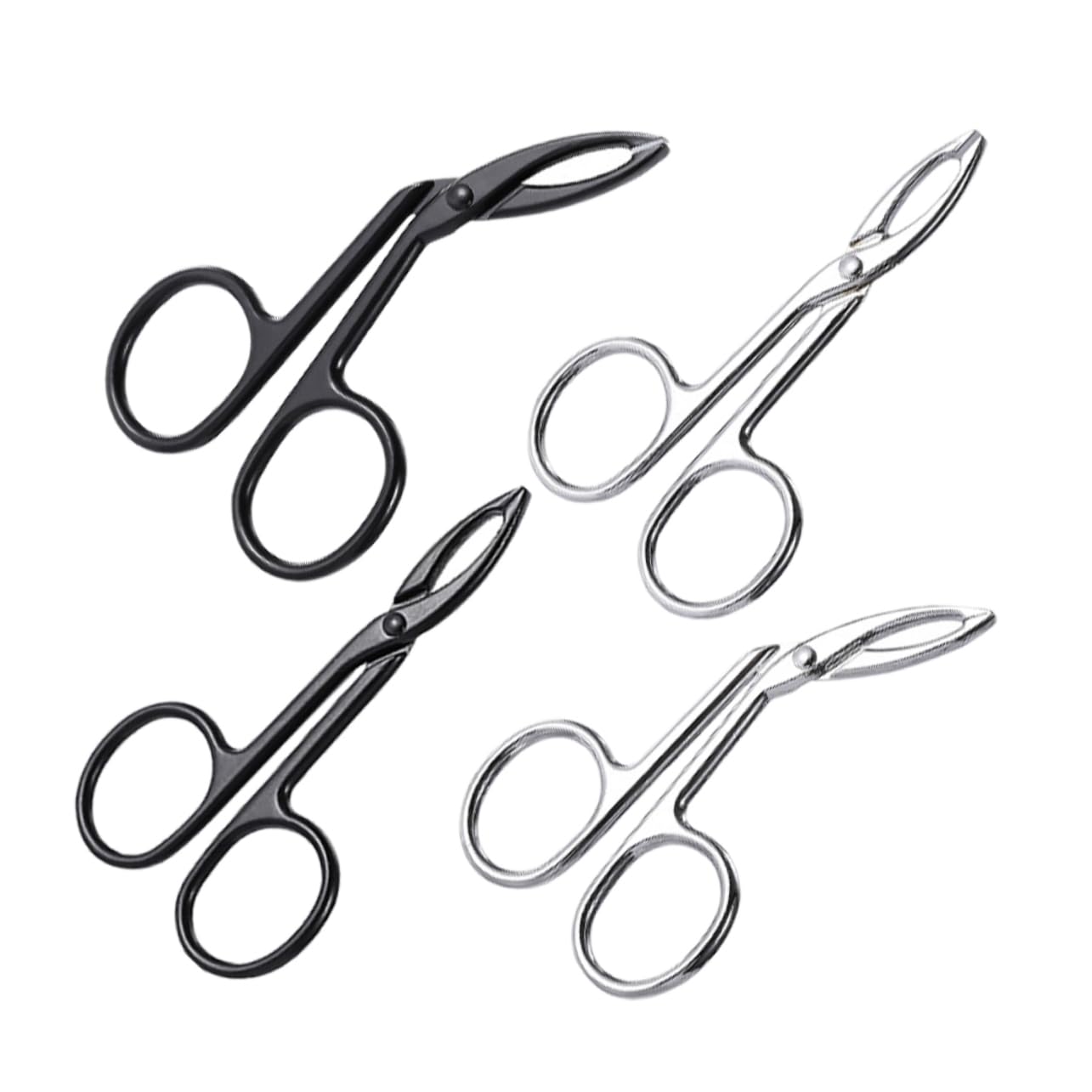 SHERCHPRY 5 Set Pinze Per Sopracciglia Fronte Per Donne Sopracciglio Pinzetta Attrezzo Trimmer Per Sopracciglia Da Donna Facciale Pinzette Strappa Sopracciglia Acciaio Inossidabile 4 Pezzi*5