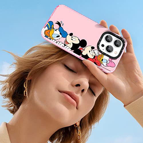 Jowhep Dishini Family For Iphone 14 Pro Max 6.7" Case Cute Cartoon Character Girly For Girls Kids Boys Phone Cases Cover Fun Design Kawaii Soft Tpu Protective Case For Iphone 14 Pro Max 6.7 Inches #TOP5