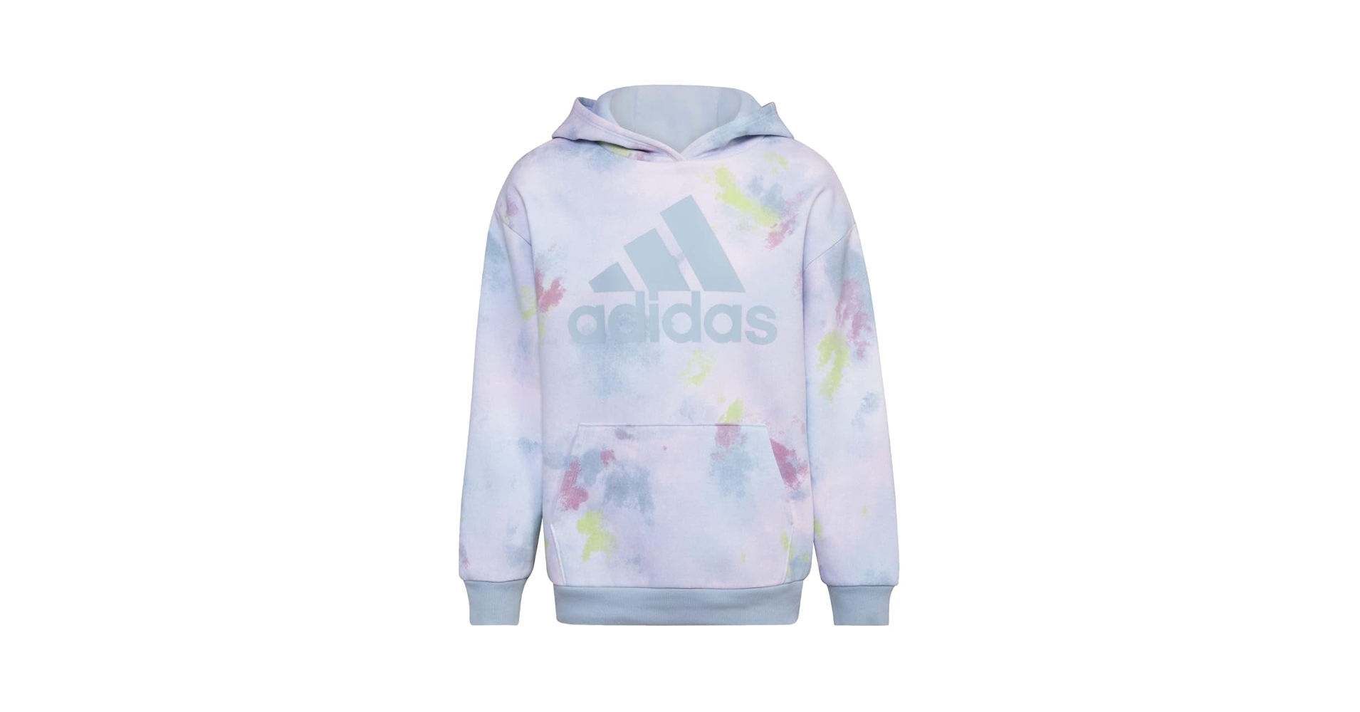 Amazon.com: adidas Fleece Cotton Hooded Pullover Kids', Grey