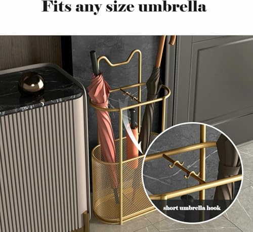Stand de parapluie gain de place avec collecteur d'eau - 6