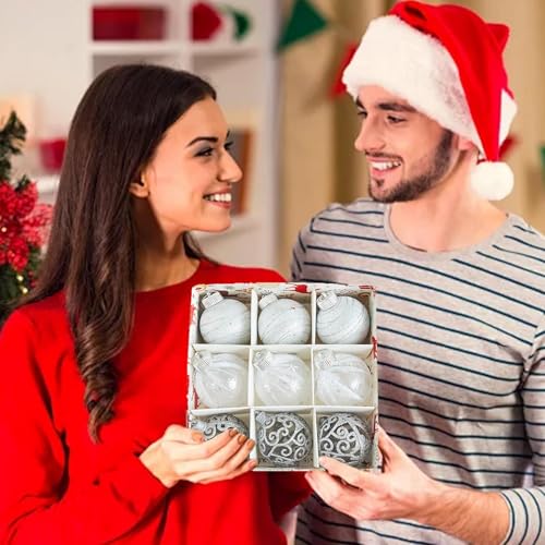 Boules de décoration d'arbre de Noël ensemble boîte de 9 ornements - 3