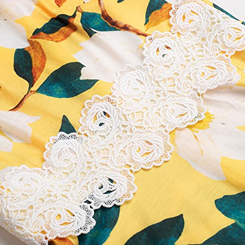 Image of HOMEYEE Women's Cocktail A-Line Embroidery Casual Party Summer Wedding Guest Dress A079