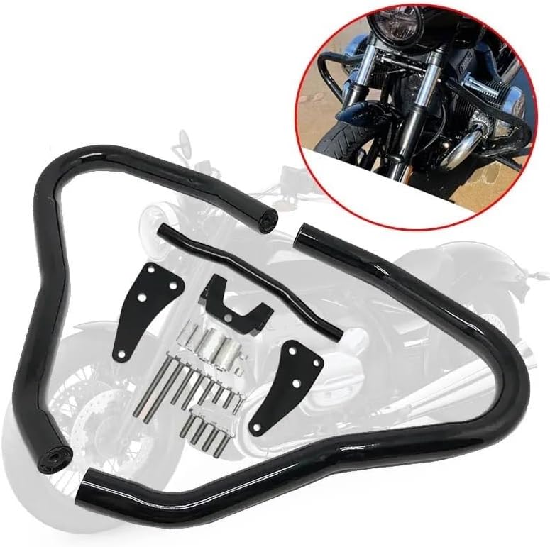 Engine Guard Crash Bars Motorcycle Highway Engine Guard Crash Bar for R18 for B/Cl&assic 2021-2023 Frame Bumper Fairing Protector Bars Motorbike Crash Bar Bumper