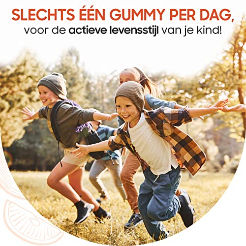 Vitamine D3 gummies voor kids vanaf 4+ - 1.000 IE (25 mcg) - 120 gummys voor 4 maanden - Sinaasappelsmaak - Vegetarisch… - Image 8